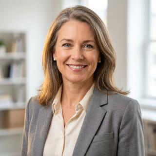 Sarah Coleman en su imagen de perfil, identificada como Directora Financiera en Mercado Capivento